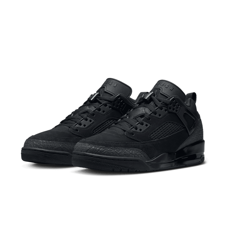 Jordan Spizike Low Black Cat Angle 2