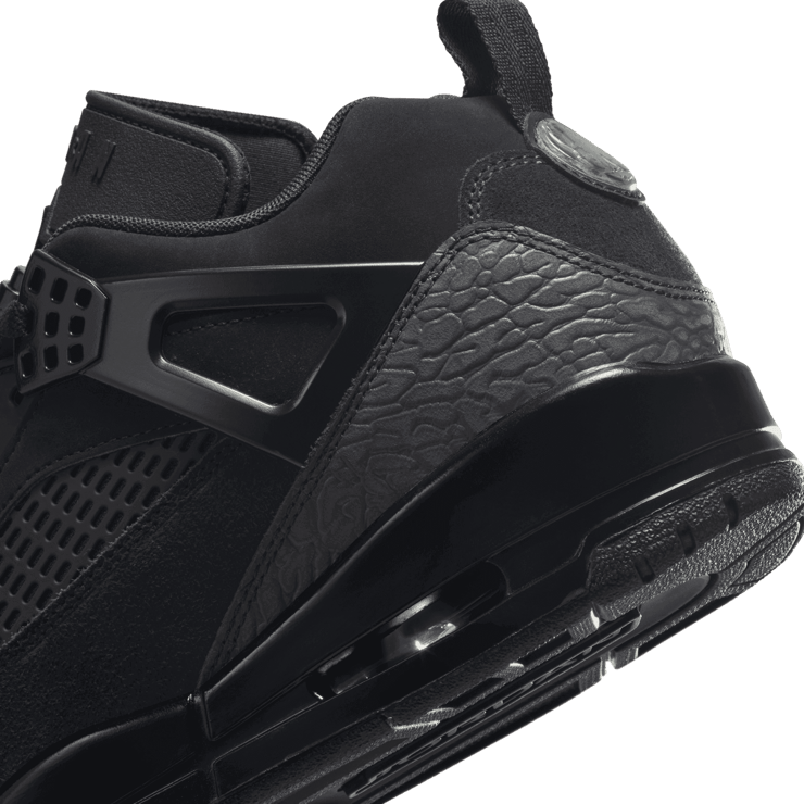 Jordan Spizike Low Black Cat Angle 5