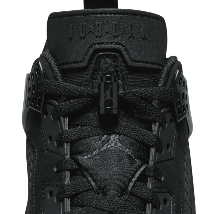 Jordan Spizike Low Black Cat Angle 6