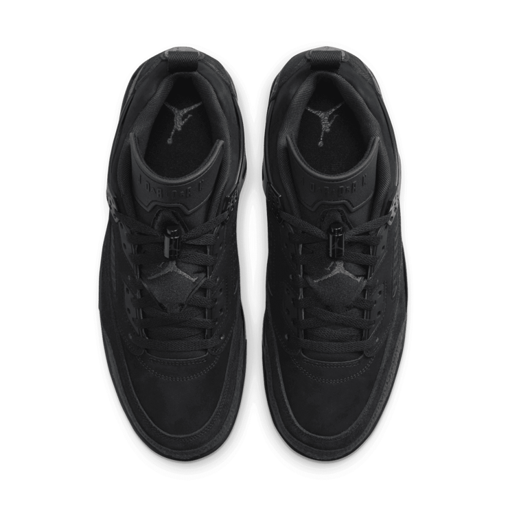 Jordan Spizike Low Black Cat Angle 1