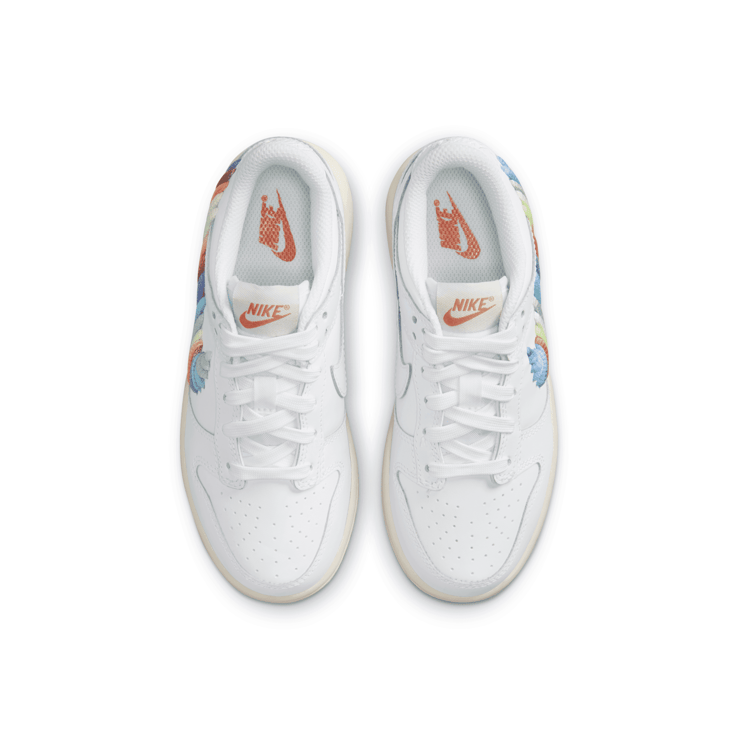 Nike Dunk Low 'Rainbow Lace Swoosh' (PS) Angle 2
