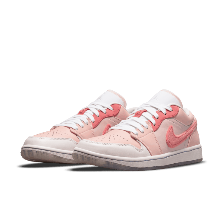 Jordan 1 Low SE Mighty Swooshers Pink (W) Angle 2