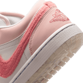 Jordan 1 Low SE Mighty Swooshers Pink (W) Angle 5