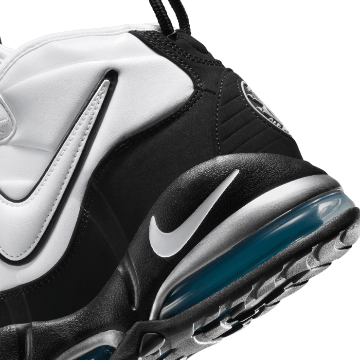 Nike Air Max Uptempo 95 White Black Teal Angle 7