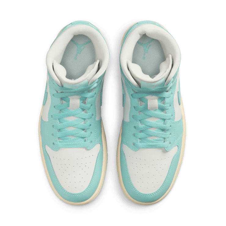 Air Jordan 1 Mid Light Dew (W) Angle 1