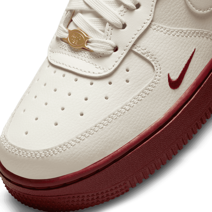 Nike Air Force 1 Low 40th Anniversary Sail Team Red (W) Angle 4