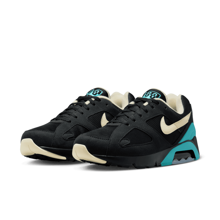 Nike Air 180 Black Dusty Cactus Angle 2