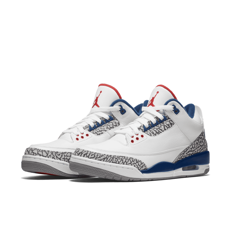 Jordan 3 Retro True Blue (2016) Angle 2