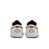 Air Jordan 1 Low White Black Metallic Gold Angle 3