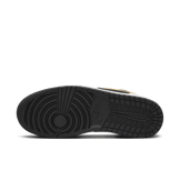 Air Jordan 1 Low White Black Metallic Gold Angle 0