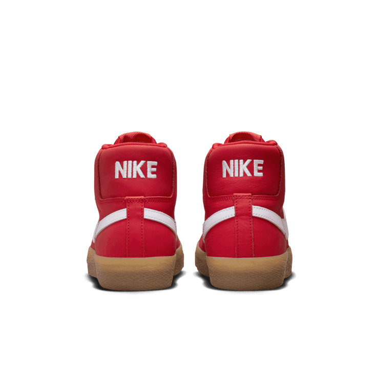 Nike SB Blazer Mid University Red Gum Angle 3