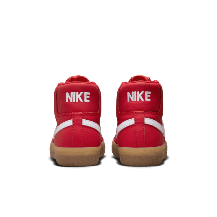 Nike SB Blazer Mid University Red Gum Angle 3