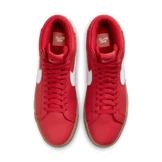 Nike SB Blazer Mid University Red Gum Angle 1