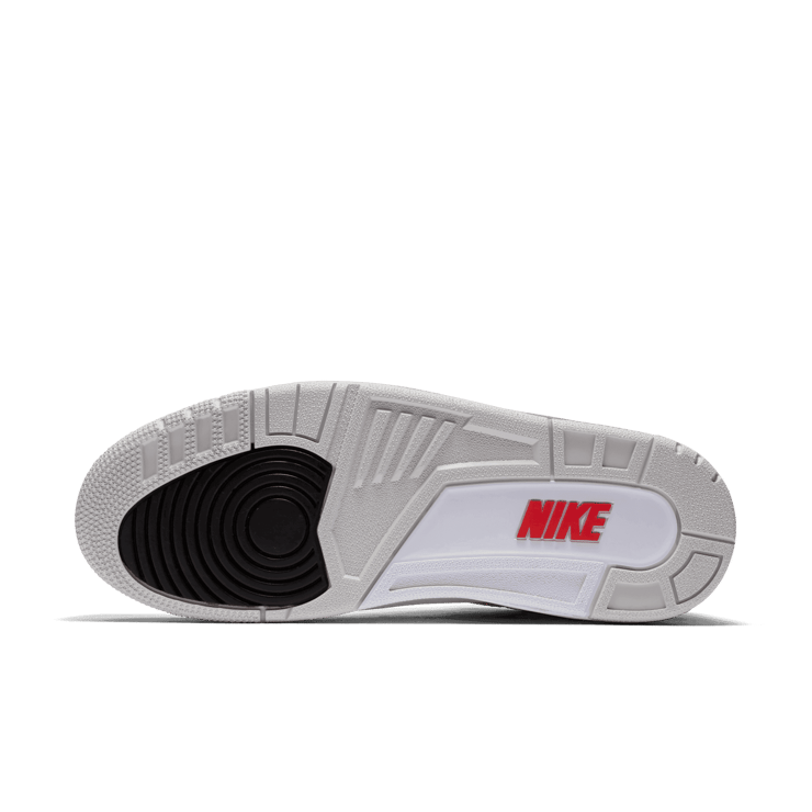 Jordan 3 Retro Tinker White University Red Angle 0