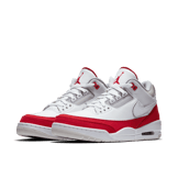 Jordan 3 Retro Tinker White University Red Angle 2