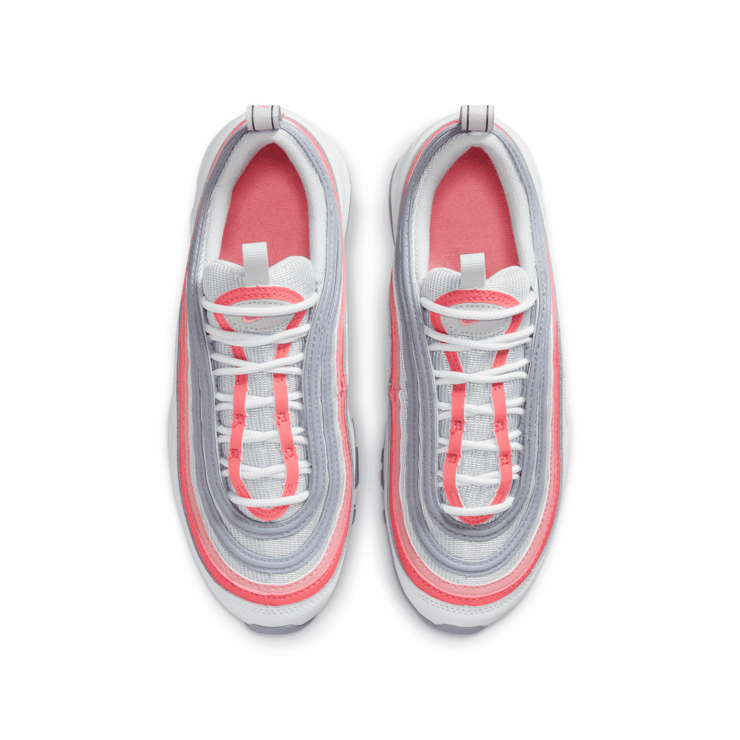 Nike Air Max 97 'Indigo Haze Coral Chalk' (GS) Angle 2