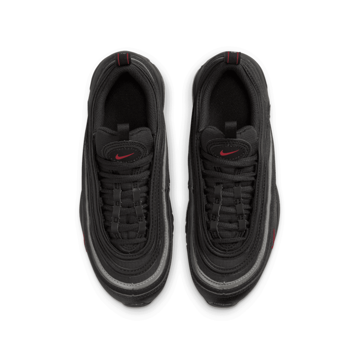 Nike Air Max 97 'Black Sport Red' (GS) Angle 1