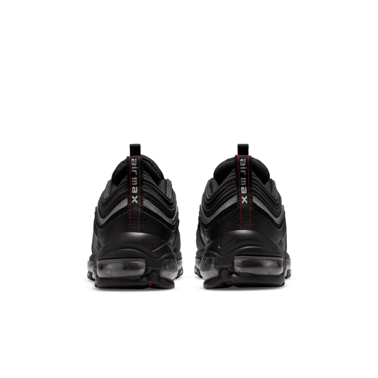 Nike Air Max 97 'Black Sport Red' (GS) Angle 3