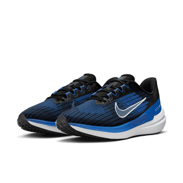 Nike Air Winflo 9 'Black Old Royal' Angle 2