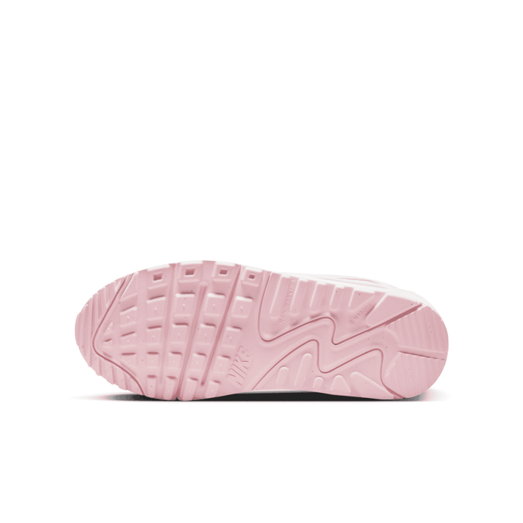 Nike Air Max 90 Leather 'White Pink Foam' (GS) Angle 0