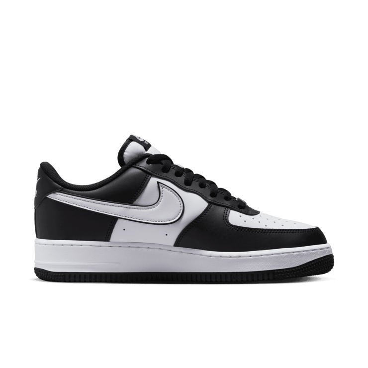 Nike Air Force 1 Low Black White Black Angle 1