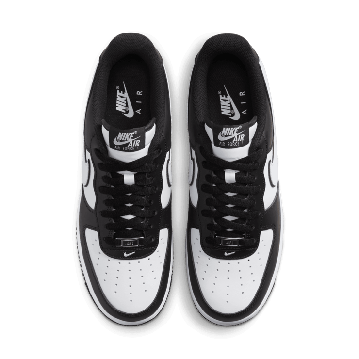 Nike Air Force 1 Low Black White Black Angle 2