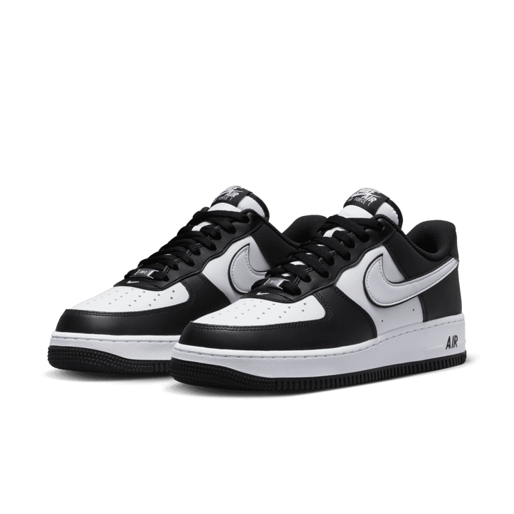 Nike Air Force 1 Low Black White Black Angle 3