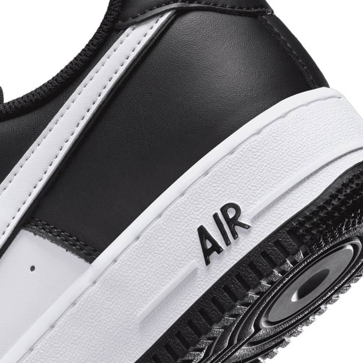 Nike Air Force 1 Low Black White Black Angle 6