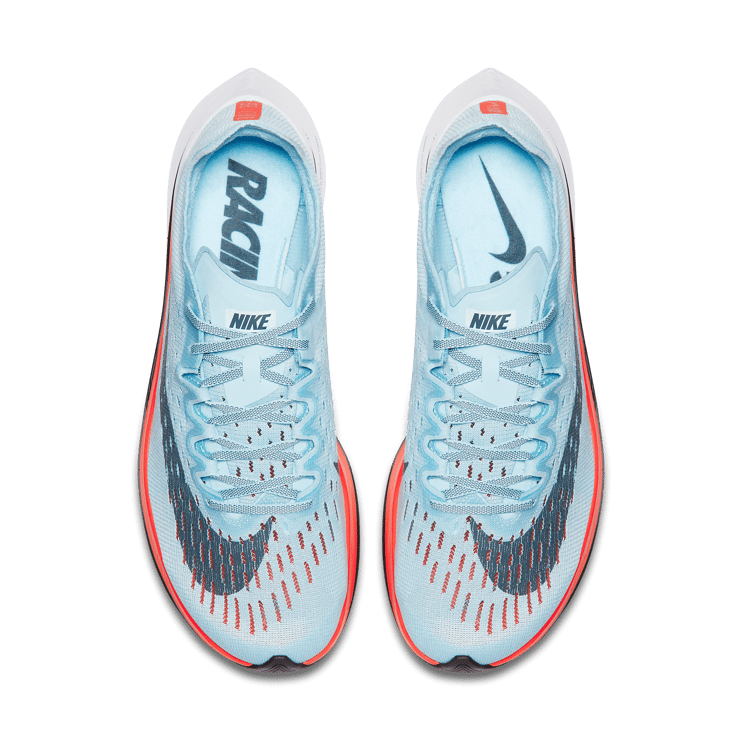 Nike Zoom Vaporfly 4% Ice Blue Angle 1