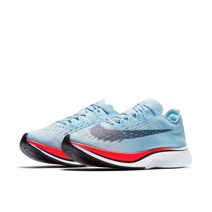 Nike Zoom Vaporfly 4% Ice Blue Angle 2