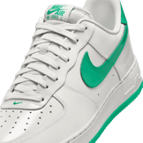 Nike Air Force 1 '07 Premium 'Platinum Tint Stadium Green' Angle 4
