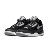 Jordan 3 Retro Tinker Black Cement Gold Angle 2