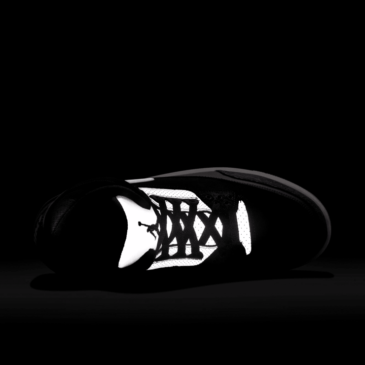 Jordan 3 Retro Tinker Black Cement Gold Angle 4