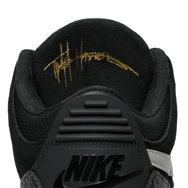 Jordan 3 Retro Tinker Black Cement Gold Angle 7