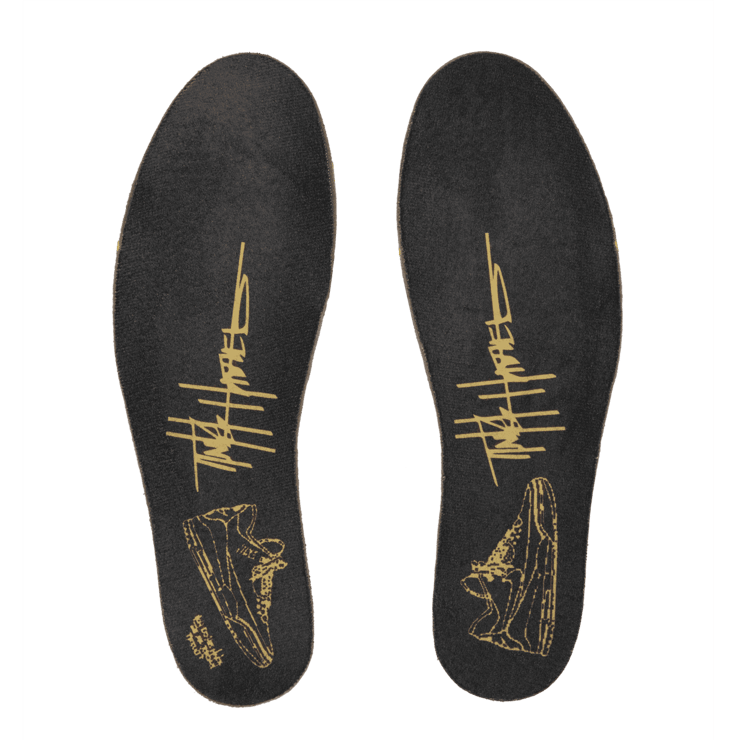 Jordan 3 Retro Tinker Black Cement Gold Angle 8