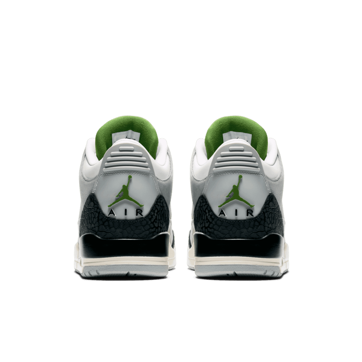 Jordan 3 Retro Chlorophyll Angle 3
