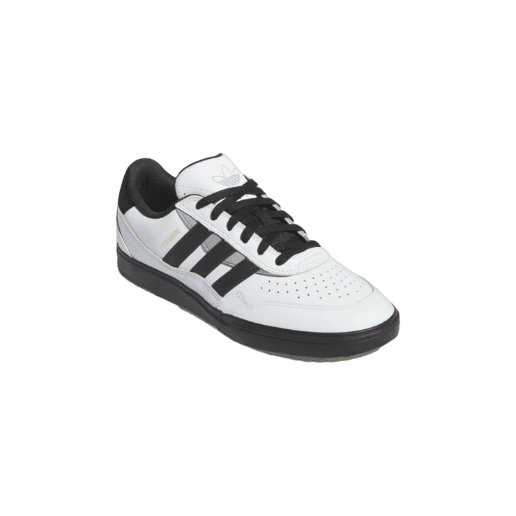 adidas Tyshawn II White Black Angle 2
