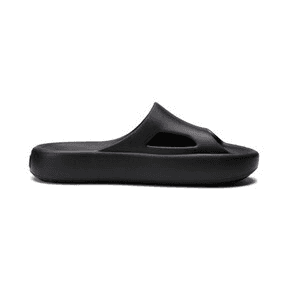 PUMA Shibui Cat Slides in Black (GS) Angle 0