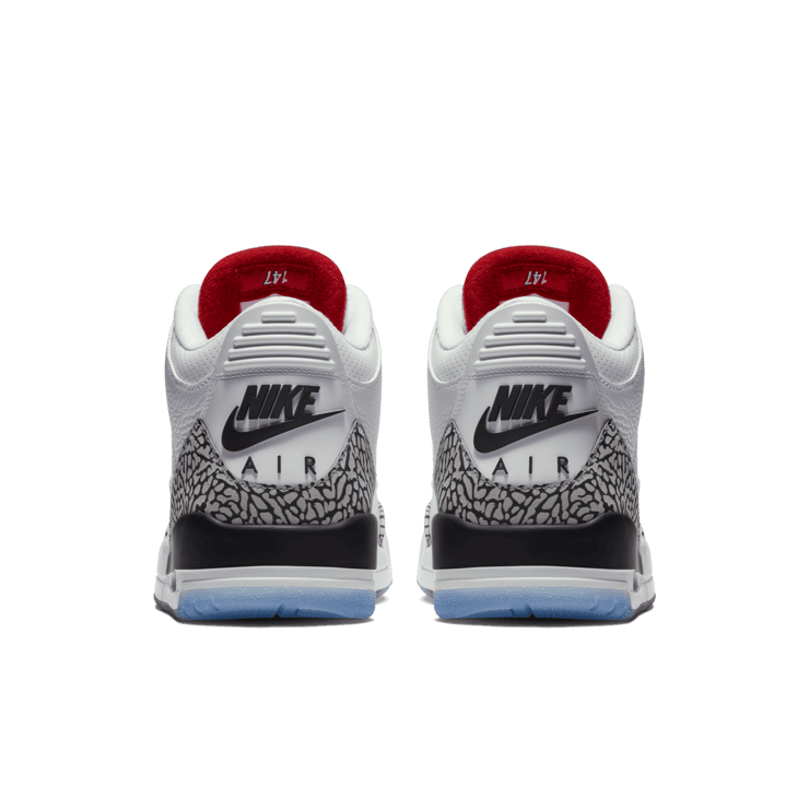 Jordan 3 Retro Free Throw Line White Cement Angle 3