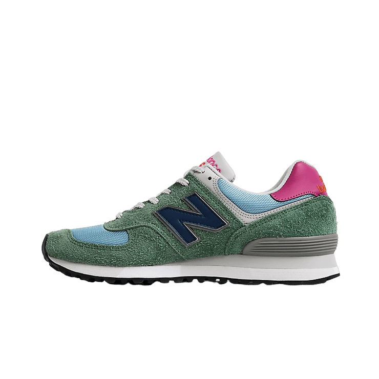 New Balance 576 MiUK Green Bearing Sea Angle 0