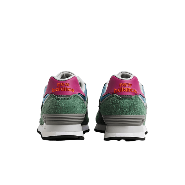 New Balance 576 MiUK Green Bearing Sea Angle 4