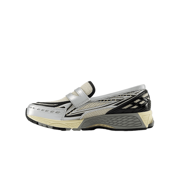 New Balance 1906L Loafer Silver Metallic Cream Angle 0