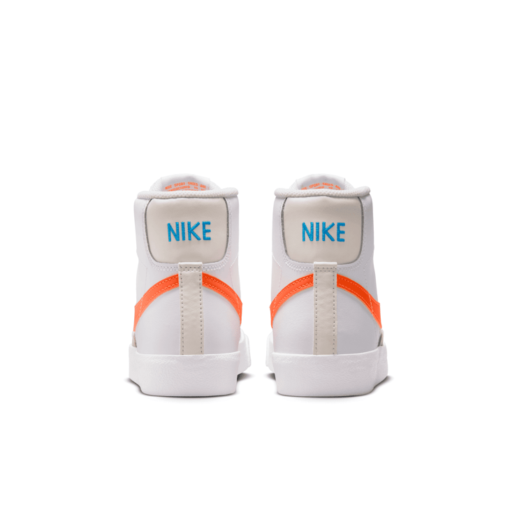 Nike Blazer Mid '77 'White Total Orange' (GS) Angle 4