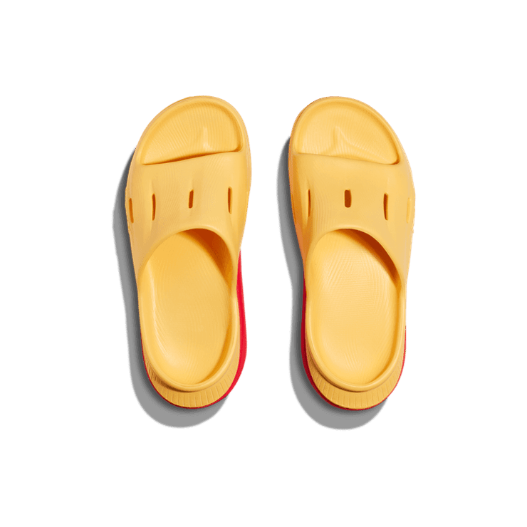 Hoka One One Ora Recovery Slide 3 'Poppy' Angle 0
