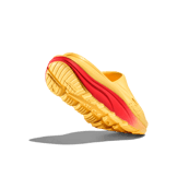 Hoka One One Ora Recovery Slide 3 'Poppy' Angle 2