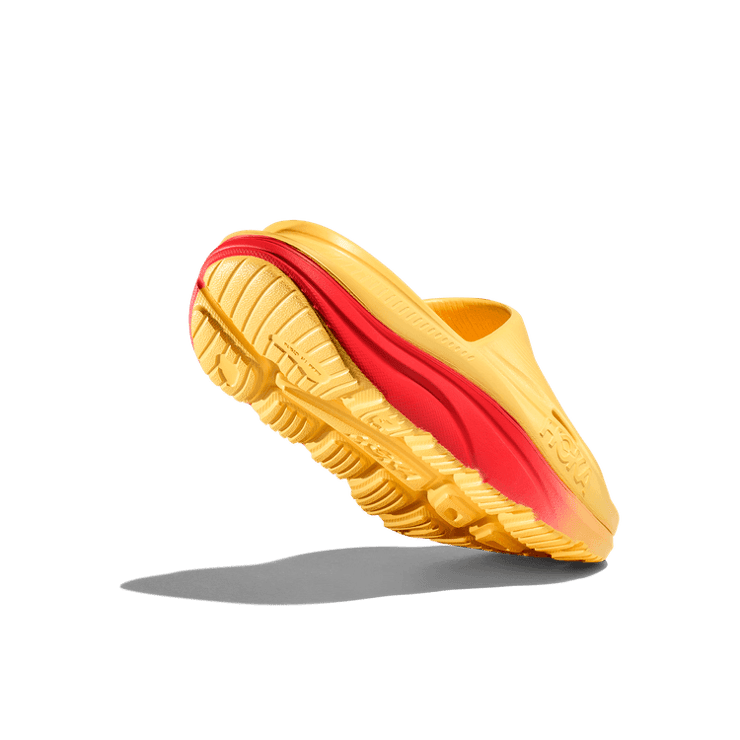 Hoka One One Ora Recovery Slide 3 'Poppy' Angle 2