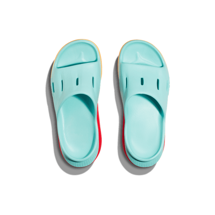 Hoka One One Ora Recovery Slide 3 'Cloudless Cerise' Angle 0