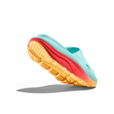 Hoka One One Ora Recovery Slide 3 'Cloudless Cerise' Angle 2