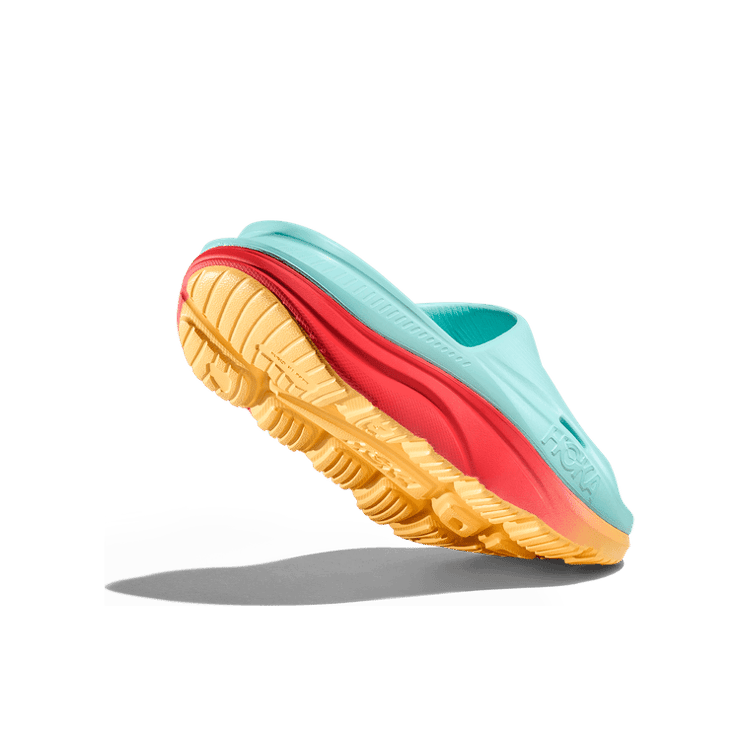 Hoka One One Ora Recovery Slide 3 'Cloudless Cerise' Angle 2