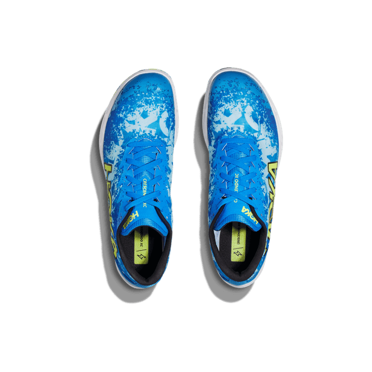 Hoka One One Crescendo XC 'Dive Blue Evening Primrose' Angle 0